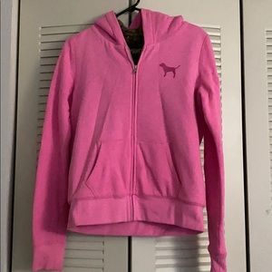 Victoria Secret PINK Faux Fur Lined Hoodie